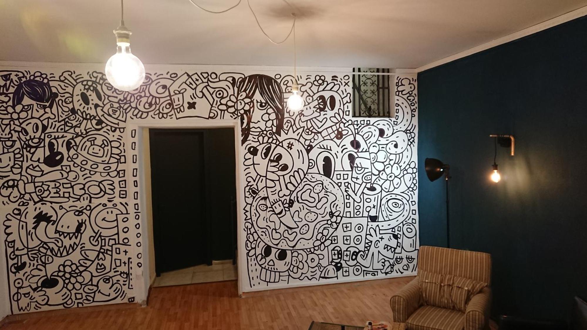 Art House In The Artist Workspace In The Center Villa Napels Buitenkant foto