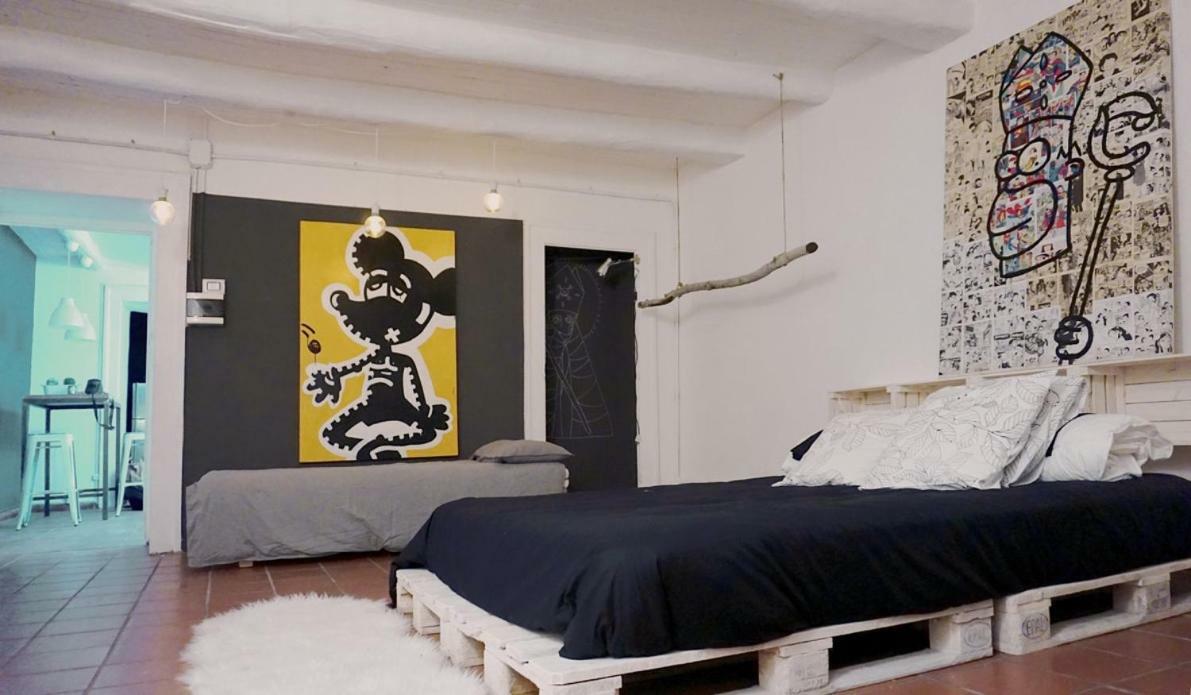 Art House In The Artist Workspace In The Center Villa Napels Buitenkant foto