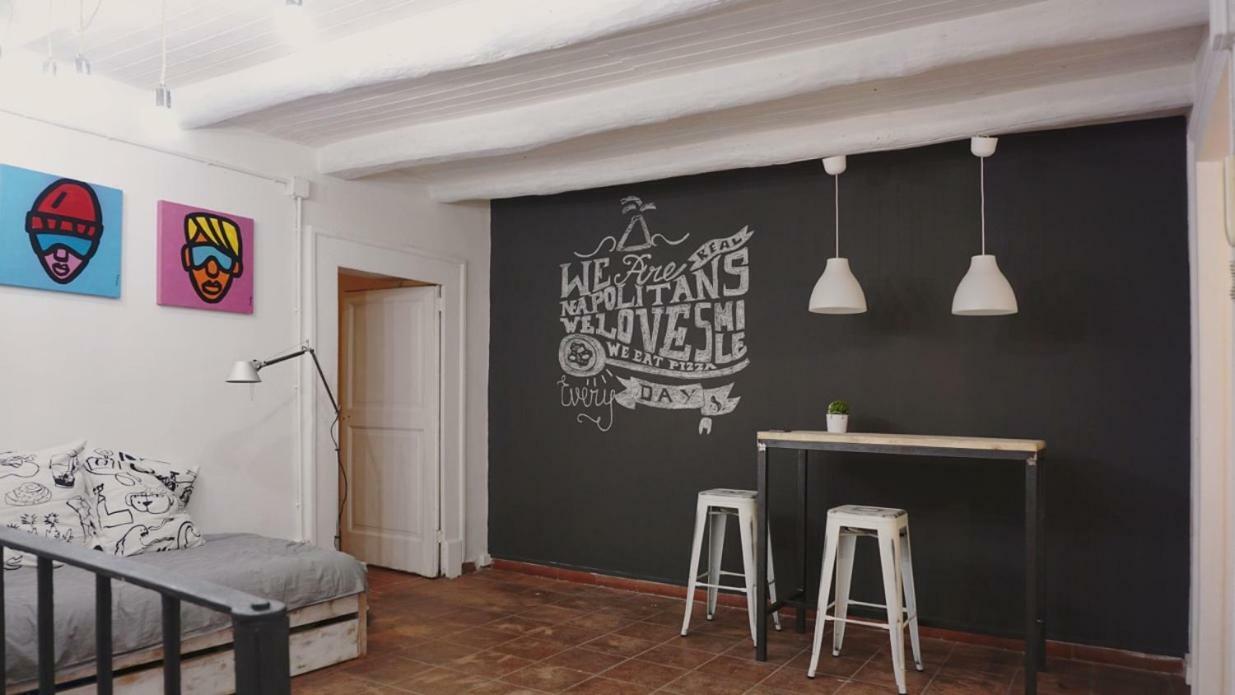 Art House In The Artist Workspace In The Center Villa Napels Buitenkant foto